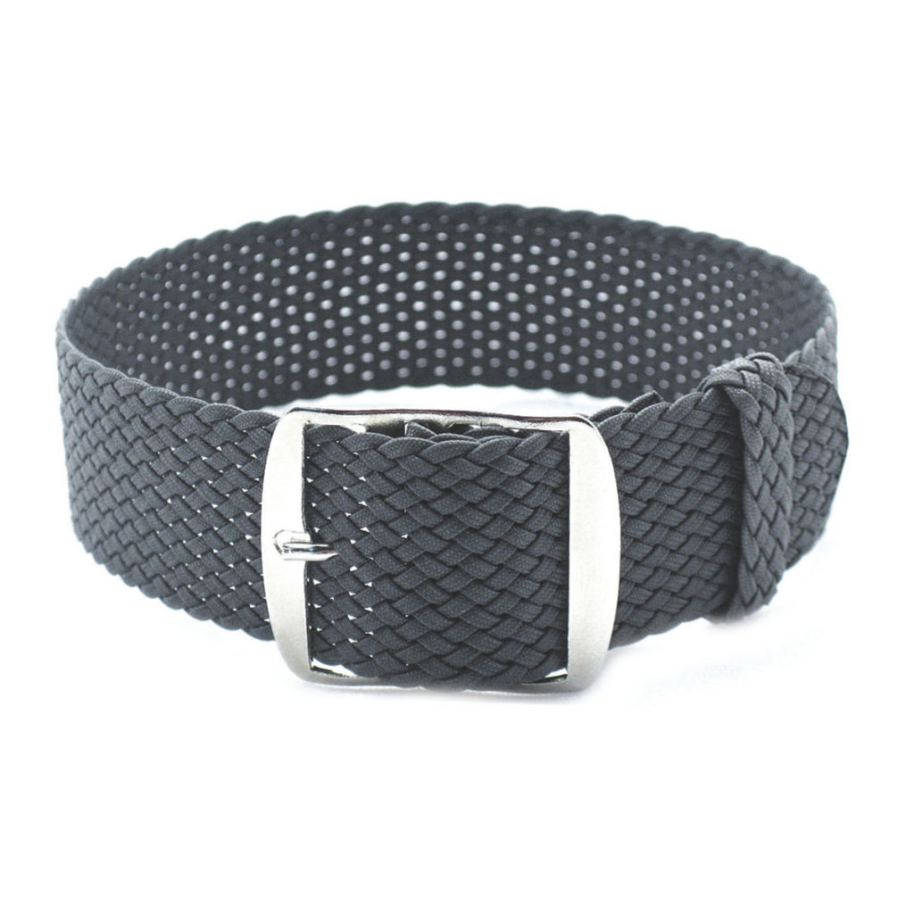 Dark Grey Perlon Watch Strap – Chronostraps