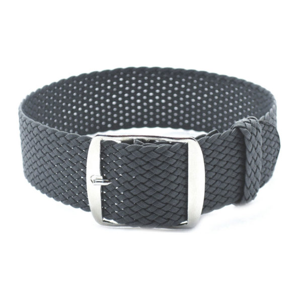 dark gray perlon watch strap product picture