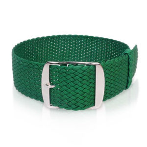 green perlon watch strap product picture