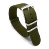 Khaki nato nylon watch strap